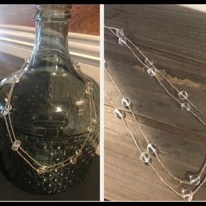 Clear beads necklace